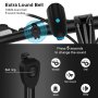 LED Фар за велосипед с клаксон, снимка 2