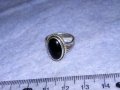 АРИСТОКРАТИЧЕН КЛАСИЧЕСКИ СРЕБЪРЕН МАРКОВ ПРЪСТЕН СРЕБРО 925 с ЮВЕЛИРНО ШЛИФОВАН ЧЕРЕН ОНИКС 37094, снимка 15