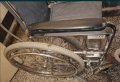 Запазена сгъваема рингова инвалидна количка със сваляеми подлакътници, снимка 4