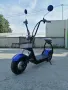 ЕЛЕКТРИЧЕСКИ СКУТЕР Maxmotors Little City Harley 1200W СИН, снимка 5