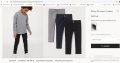 Нови с етикет! H&M комплект от 3 чифта Skinny Fit Jeans размер 146 см., снимка 2