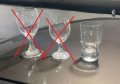 Стъклени чаши - Тънко стъкло