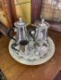 Стар френски чаен сервиз, снимка 1 - Антикварни и старинни предмети - 42509349