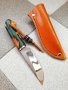 Ръчно изработен ловен нож от марка KD handmade knives ловни ножове, снимка 1 - Ловно оръжие - 39892122