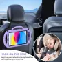 Нов Детски защитен калъф за iPad 11 с презрамка и поставка, лилав кейс таблет деца защита, снимка 4