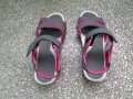 Дамски / детски сандали QUECHUA, нови, сиви с розов кант, снимка 2