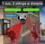 Соларна двойна камера за видеонаблюдение, слот за сим карта 4G 3K Ultra HD 30403780, снимка 4