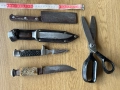 Лот нож сатър ножица пила, снимка 1