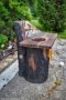 Градински чешми от щампован бетон имитиращи дърво, снимка 9