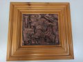 Картина от гипс в дървена рамка, снимка 3