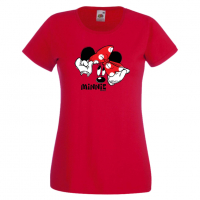 Дамска тениска Minnie Mouse 2 Подарък,Изненада,Рожден ден,, снимка 9 - Тениски - 36530718