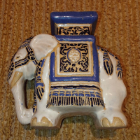 Колекционерски порцеланов слон, снимка 1 - Други ценни предмети - 36494031