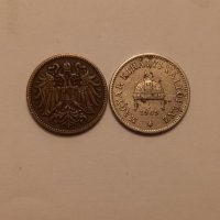 Две монети от Австро-Унгария , снимка 2 - Нумизматика и бонистика - 35527979