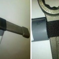 Американски Ударен Гаечен Ключ ЗВЕЗДА 65 мм с наковалня за чук Професионални Инструменти Ключове USA, снимка 12 - Ключове - 40614870