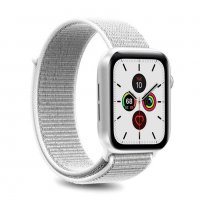 Текстилна каишка велкро Apple Watch 2/3/4/5/6/7/SE 38/40/41/42/44/45, снимка 6 - Аксесоари за Apple - 37720391