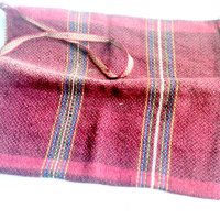 Стара тъкана торба от чийз Царско време 1930-те, снимка 5 - Антикварни и старинни предмети - 39778555
