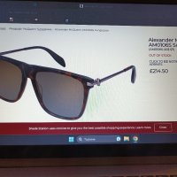 Alexander McQueen оригинални дамски слънчеви очила , снимка 11 - Слънчеви и диоптрични очила - 44392011