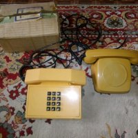 Ретро стационарен телефон panasonic и респром, снимка 5 - Антикварни и старинни предмети - 29034289