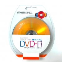 DVD-R 4.7GB дискове 15бр. BLISTER MEMOREX(16x), снимка 1 - Други - 30312418