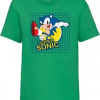 Детска тениска Sonic Super sonic 005,Соник,Игра,Изненада,Подарък,Празник,Повод, снимка 6 - Детски тениски и потници - 37434852