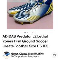 Оригинални Футболни обувки adidas predator absolion номер 42 2/3 , снимка 8 - Футбол - 44458865