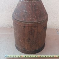 метален възрожденски гюм съд - 8 литра , снимка 6 - Антикварни и старинни предмети - 38571823