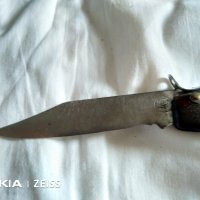 Старо ножче чикия от соца 240х100 ръчна изработка с маркировка, снимка 2 - Ножове - 31519872