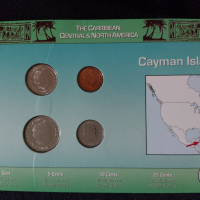 Комплектен сет - Кайманови острови 2002 , 4 монети, снимка 2 - Нумизматика и бонистика - 44536252