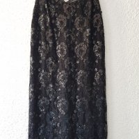 Дамска рокля H&M с дантела и паети размер ХЛ, снимка 1 - Рокли - 37545422