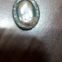 Сребърна  икона  двулицева, снимка 2 - Други ценни предмети - 38868569