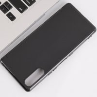 Sony Xperia L4 - Черен Силиконов Кейс Гръб MATT, снимка 6 - Калъфи, кейсове - 31387703