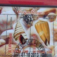 Пощенски марки чиста комплектна серия екзотични рапани поща Република Чад,Сейшелите Руанда 29823 , снимка 3 - Филателия - 37690206