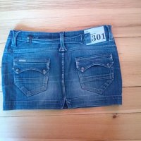 Дънкова пола G-STAR RAW р-р 31/М, снимка 2 - Поли - 37350278