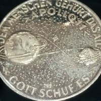 Юбилейна златна монета Apollo 11, снимка 7 - Нумизматика и бонистика - 37382654