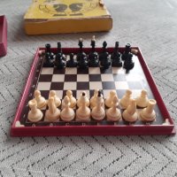 Стар магнитен шах, снимка 3 - Антикварни и старинни предмети - 31164400