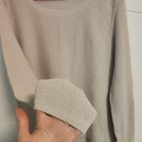 Gerts oslo cashmere, дамски тънък кашмирен пуловер, XL, снимка 4 - Блузи с дълъг ръкав и пуловери - 44637164