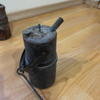 Карбидна лампа, снимка 2 - Антикварни и старинни предмети - 39188437