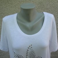 3XL Нова блуза Bonita с колибри , снимка 2 - Тениски - 40792608