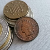 Монета - САЩ - 1 цент | 1898г., снимка 2 - Нумизматика и бонистика - 36981512