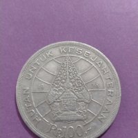 Монета - 100 рупий 1978 година Индонезия - за колекция - 18724, снимка 4 - Нумизматика и бонистика - 31159840