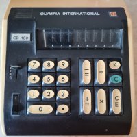 Колекционерски калкулатор OlympiaCD 100, снимка 4 - Антикварни и старинни предмети - 36900227