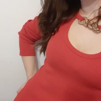 Нова червена къса дамска рокля без етикет, снимка 1 - Рокли - 39020145