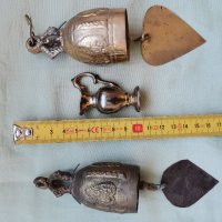 Бронзови камбанки, снимка 2 - Антикварни и старинни предмети - 38109450