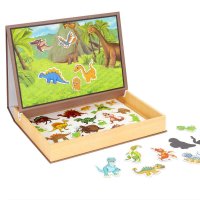 НОВО! Дигитална дървена кутия с магнити на динозаври, снимка 7 - Образователни игри - 38416991