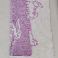 Ръчно плетени одеяла , снимка 2 - Спално бельо и завивки - 44470706