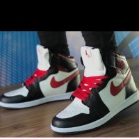 Nike Air Jordan 1 High Top унисекс кецове висок клас реплика, снимка 3 - Кецове - 37960524