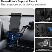 Нова Поставка за мобилен телефон Spigen за автомобил кола универсална стойка, снимка 6 - Селфи стикове, аксесоари - 40443365