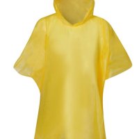 Водоустойчиво жълто пончо дъждобран за възрастни 127x95 см, снимка 1 - Други - 42837881