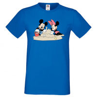 Мъжка тениска Mickey & Minnie 4 Подарък,Изненада,Рожден ден, снимка 2 - Тениски - 36575522