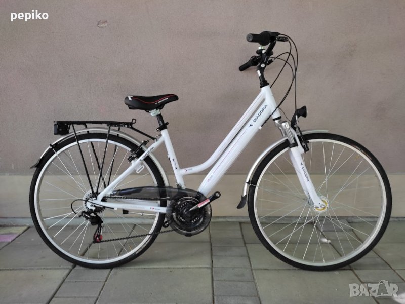 Продавам колела внос от Германия алуминиев велосипед DIADORA FITNES LUX 28 цола преден амортисьор, снимка 1